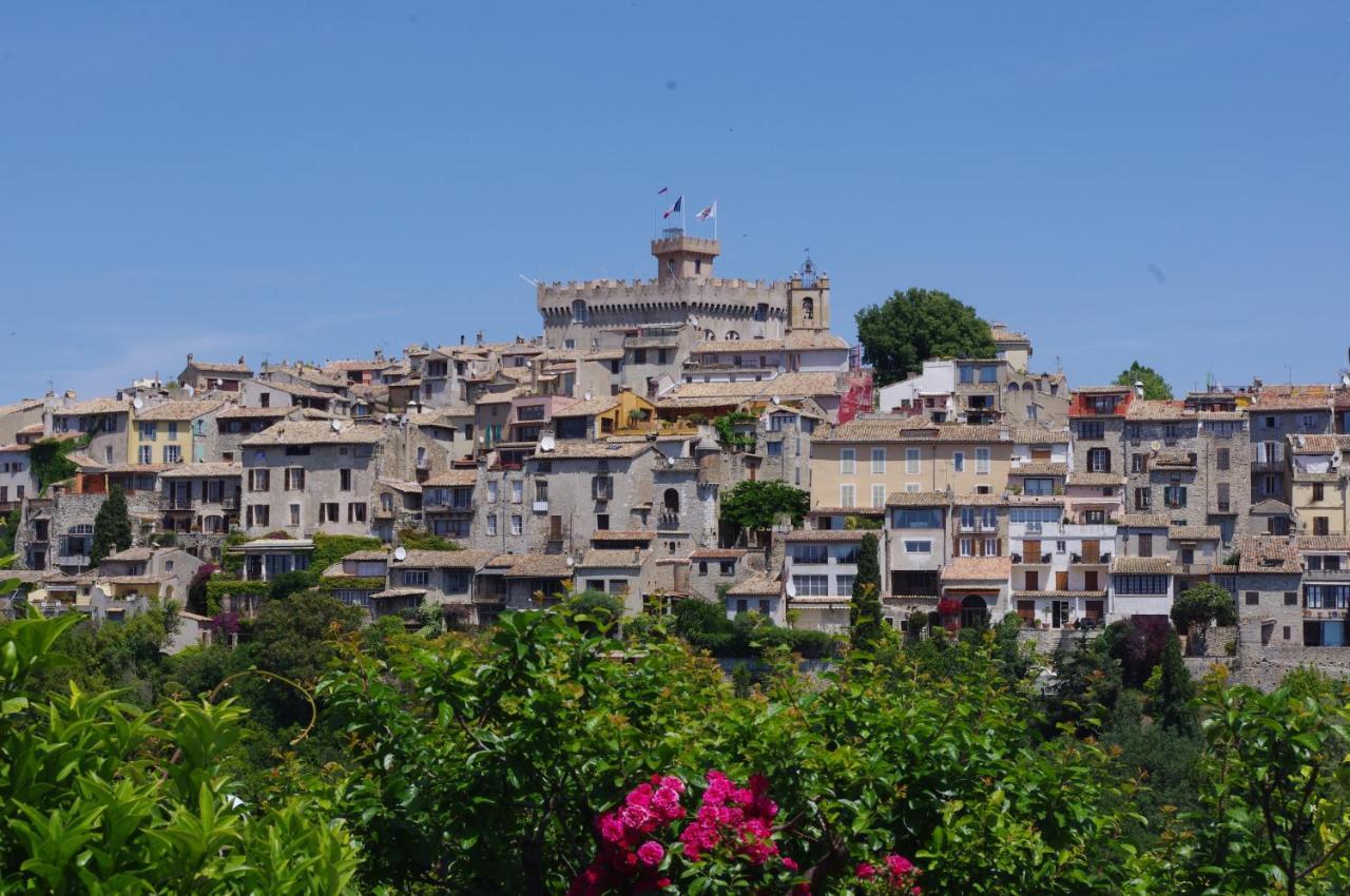 Studio F1 Vue Mer A 30M Des Plages Cagnes-sur-Mer Exterior foto